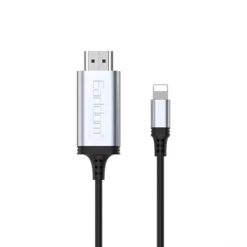 کابل تبدیل لایتنینگ به HDMI ارلدام مدل ET-W35 به طول 2 متر