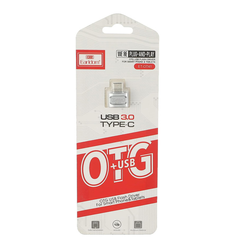 مبدل OTG USB.3 به USB-C ارلدام مدل ET-OT41