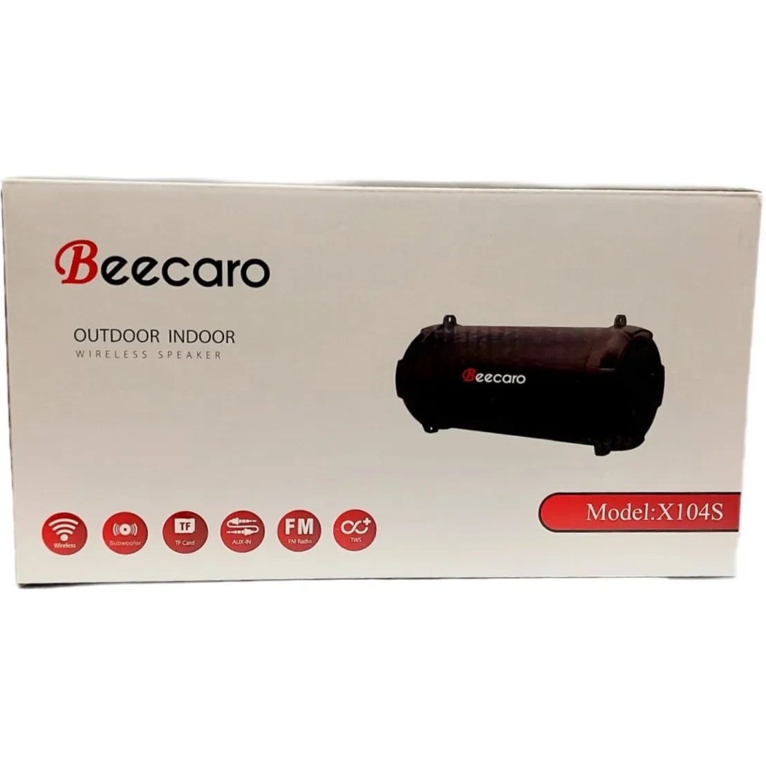 اسپیکر بلوتوثی قابل حمل بیکارو مدل Beecaro X104S