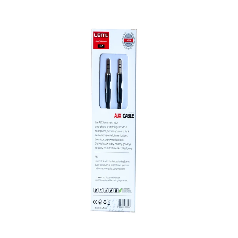 کابل AUX لیتو مدل LX-2 طول 1 متر
