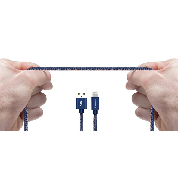 کابل تبدیل USB به لایتنینگ هانروکس مدل C80 طول 1 متر