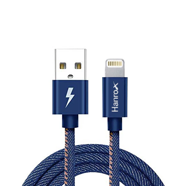 کابل تبدیل USB به لایتنینگ هانروکس مدل C80 طول 1 متر